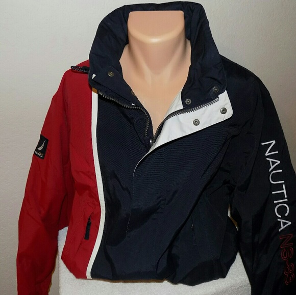 Nautica Other - Vintage Nautica Colorblock Spell Out Jacket. L